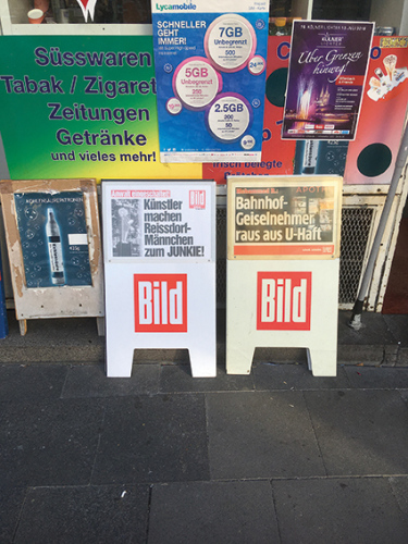 Finally in the Bild!